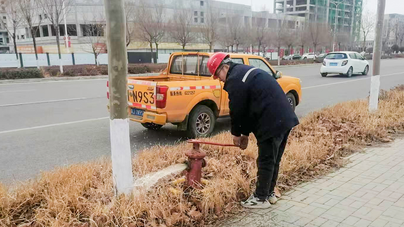 守護城市消防安全，滄州供排水鹽山公司筑牢“水防線”